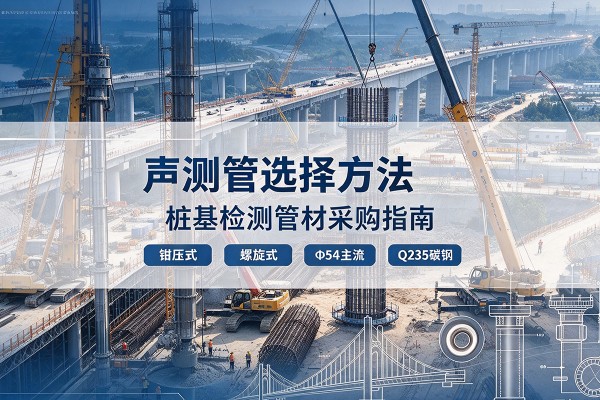 墨江声测管选型标准