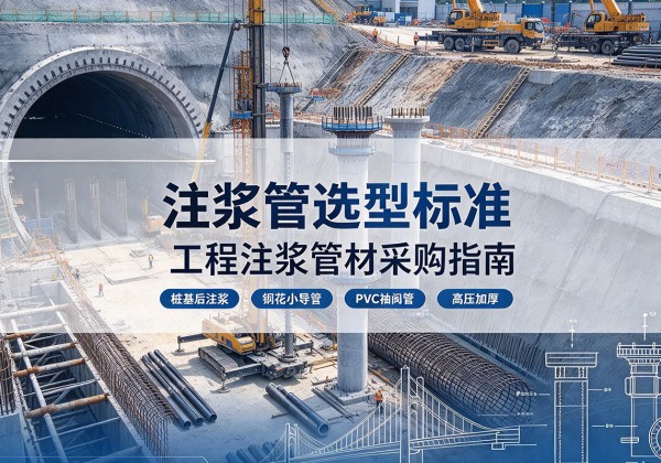 墨江注浆管选型标准
